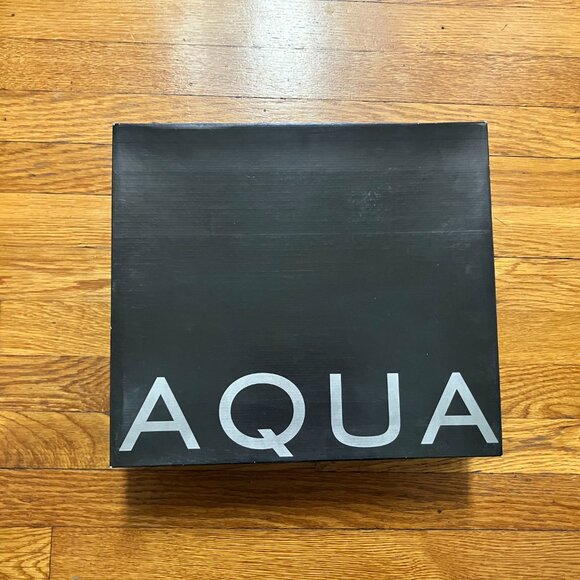 AQUA for Bloomingdales Suede Stiletto Boots with Box - Picture 3 of 3